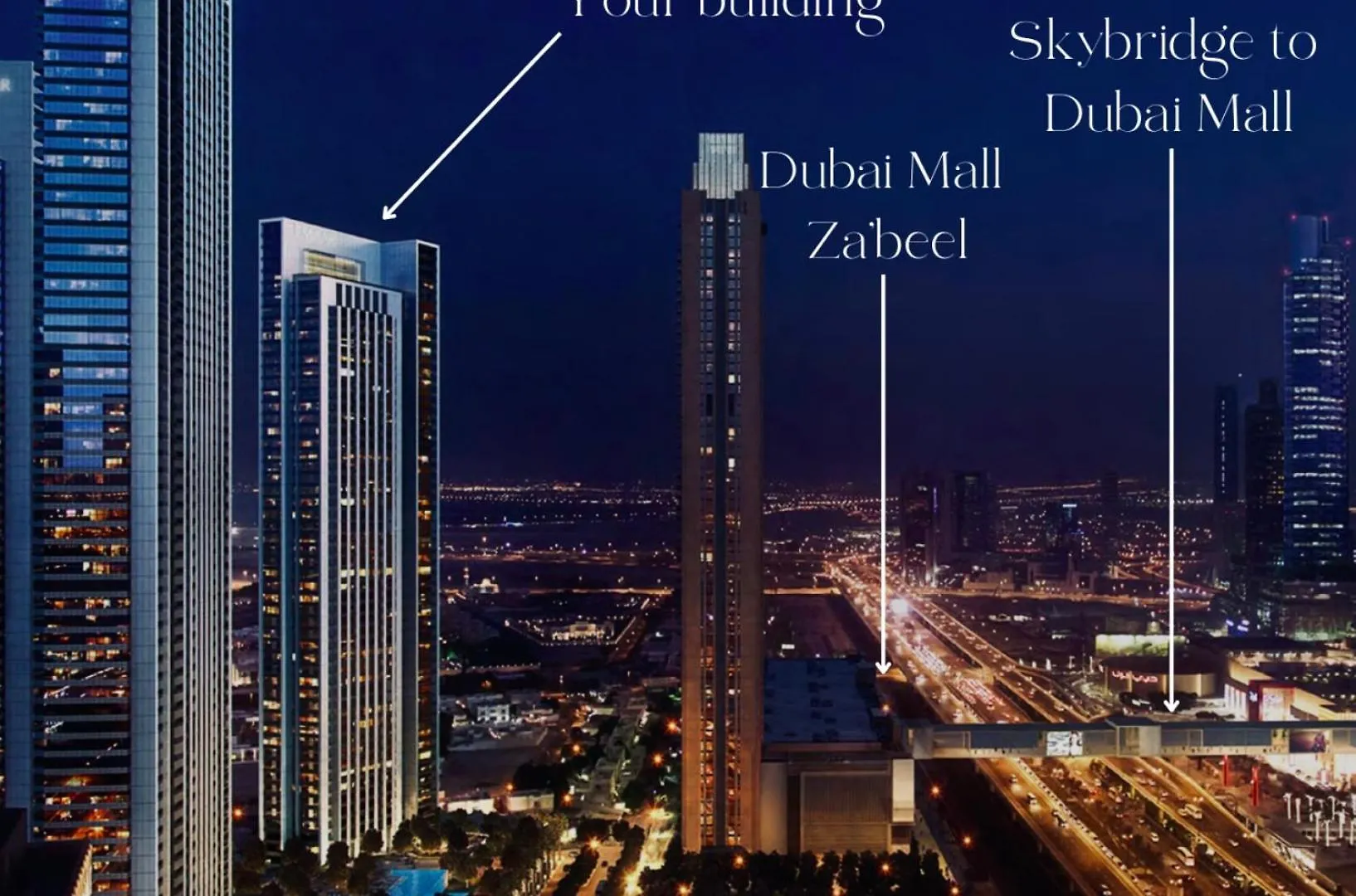 Apartment Sleeps 4 Dubai Mall Access Difc Views United Arab Emirates